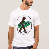 T-shirt Gone Squatchin' Surf Bigfoot (Devant)