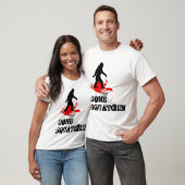 T-shirt Gone Squatchine avec Bigfoot (Unisexe)