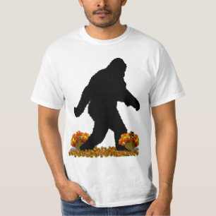 T-shirt Gone Squatching pour Thanksgiving Turquie