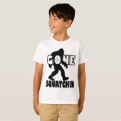 T-shirt Gone Squatching sur la cible (Devant entier)
