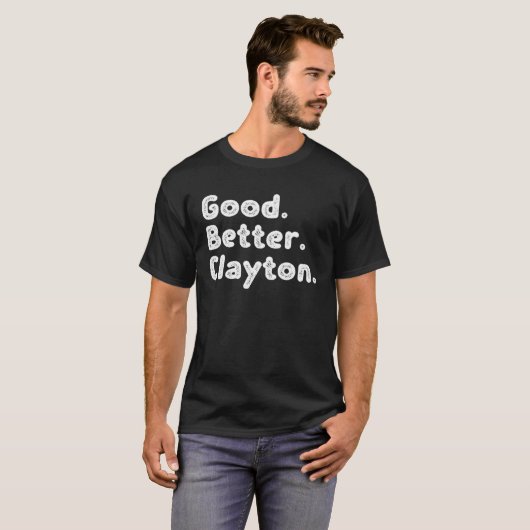 T-shirt Good better Clayton (Devant entier)