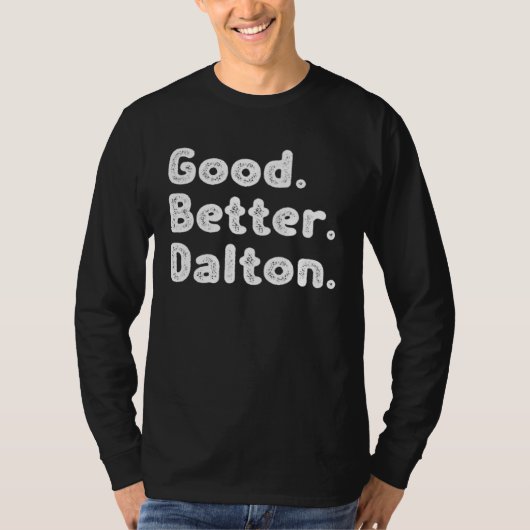 T-shirt Good better Dalton (Devant)