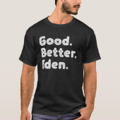 T-shirt Good better Eden (Devant)