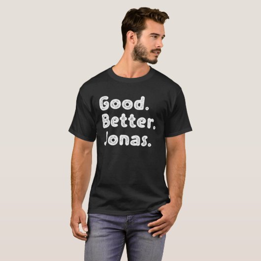T-shirt Good better Jonas (Devant entier)