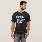 T-shirt Good better Myles (Devant entier)