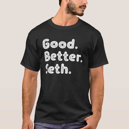 T-shirt Good better Seth (Devant)