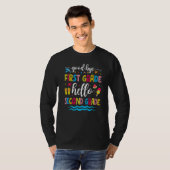 T-shirt Good Bye First Grade Hello Second Grade Graduation (Devant entier)