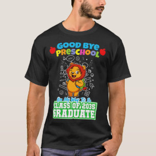 T-shirt Good Bye Préscolaire Classe De 2035 Diplômé PréK 1