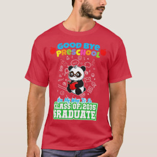 T-shirt Good Bye Préscolaire Classe De 2035 Diplômé PréK 1