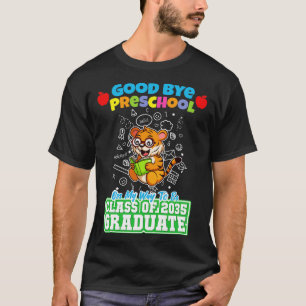 T-shirt Good Bye Préscolaire Classe De 2035 Diplômé PréK 8