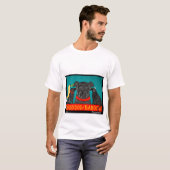 T-shirt Good Chien Bad Chien - Stephen Huneck (Devant entier)