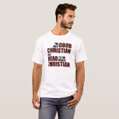 T-shirt Good Dead To The World Citations Chrétiennes Dit : (Devant entier)