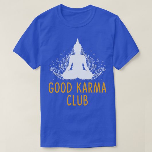 T-shirt Good Karma Club Yoga (Design devant)