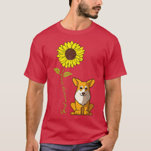 T-shirt Good Morning Sunshine Love My Pembroke Corgi Chien