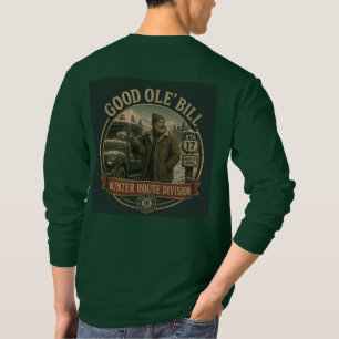 T-shirt Good Ole’ Bill Division de l'itinéraire d'hiver Bi