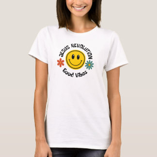 T-shirt Good Vibes de la révolution Jésus