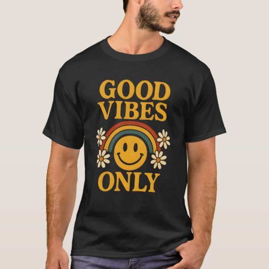 T-shirt Good Vibes Only (Devant)
