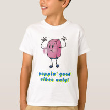 T-shirt Good Vibes Poppin