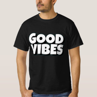 T-shirt Good Vibes pour la valeur masculine