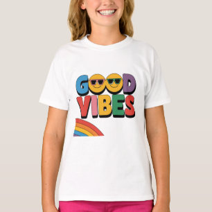 T-shirt Good Vibes : Rainbow Edition