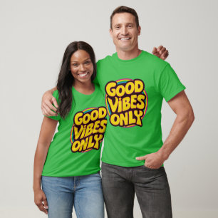 T-shirt Good Vibes uniquement