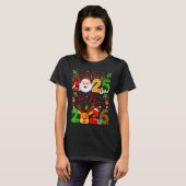 T-shirt Goodbye 2025 Hello 2026 Happy New Year Christmas F (Devant entier)