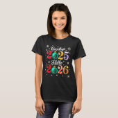 T-shirt Goodbye 2025 Hello 2026 Happy New Year's Eve Chris (Devant entier)