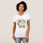 T-shirt Goodbye 2025 Welcome 2026 Fun New Year’s Eve Celeb (Devant entier)