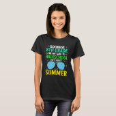 T-shirt Goodbye 8th Grade Graduation To Highschool But Fir (Devant entier)