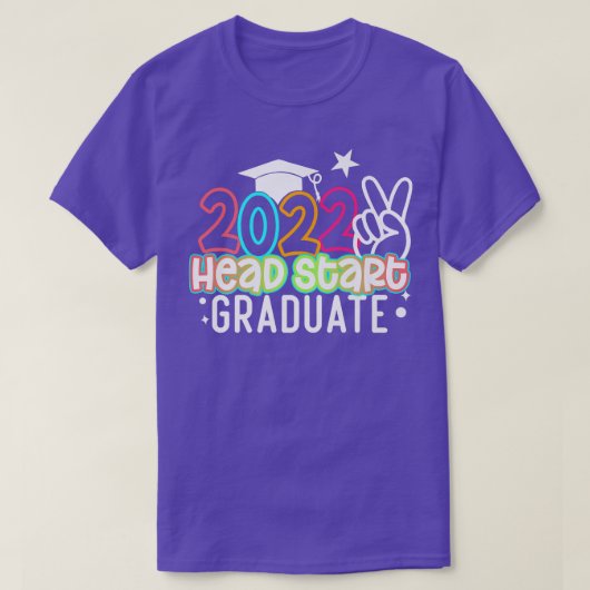 T-shirt GoodBye HEAD START Hello PRIMARY Summer FUN 2022 G (Design devant)