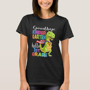 T-shirt Goodbye Kindergarten Hello 1st Grade Graduation La