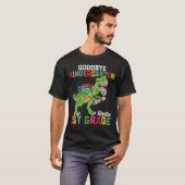 T-shirt Goodbye Kindergarten Hello 1st Grade T Rex School (Devant entier)