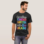 T-shirt Goodbye Kindergarten Hello Second Grade Graduation (Devant entier)
