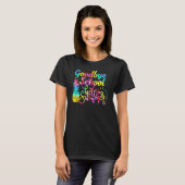 T-shirt Goodbye School Hello Summer Pineappy (Devant entier)