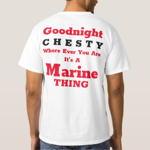 T-shirt Goodnight CHESTY