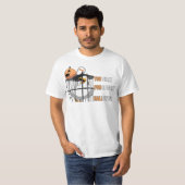 T-shirt Goofy Goose Halloween Design - Pas seulement effra (Devant entier)