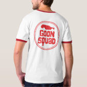 T-shirt GOONSQUAD - Cercle - rouge (Dos)