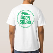 T-shirt GOONSQUAD - Cercle - vert (Dos)