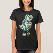 T-shirt Goose Lover, futur astronaute Engin aérospatial sp (Devant)