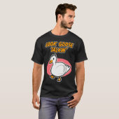 T-shirt Goose Talkin  for Men and Women (Devant entier)