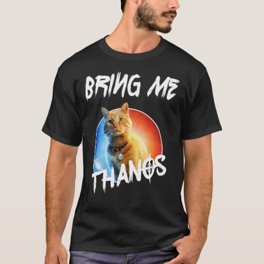 T-shirt Goose-The-Flerken-Cat-Bring-Me-Thanos Essential (Devant)