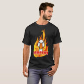 T-shirt Goosfraba angry goose (Devant entier)