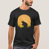 T-shirt Gopher Easy Halloween tenue Rodent Animal Moon Co (Devant)