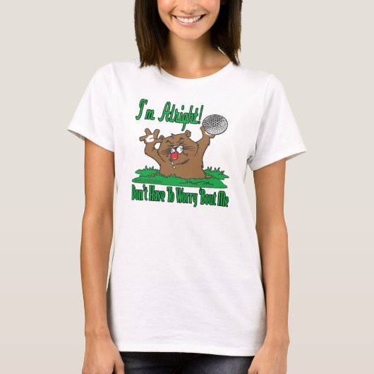 T-shirt Gopher et Golfball (Devant)