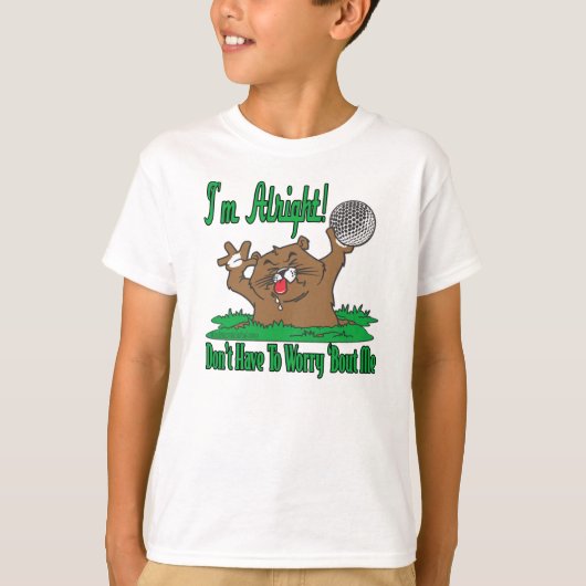 T-shirt Gopher et Golfball (Devant)