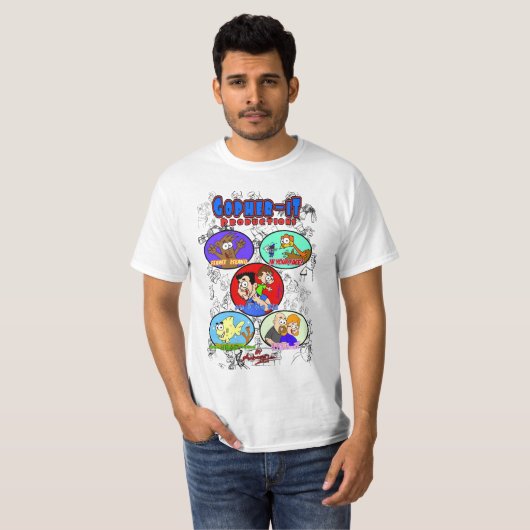 T-shirt Gopher-il Productions (Devant entier)