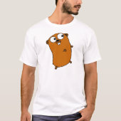 T-shirt Gopher personnalisable mignon (Devant)