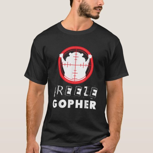 T-shirt Gopher T Shirt Hunter Gopher (Devant)