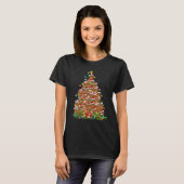 T-shirt Gopher Xmas Lights Père Noël Gopher Christmas Tree (Devant entier)