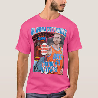 T-shirt Gordon Hayward Basketball Art Thunder 1